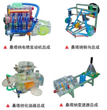 桑塔納汽車部件模型,汽車教學設備